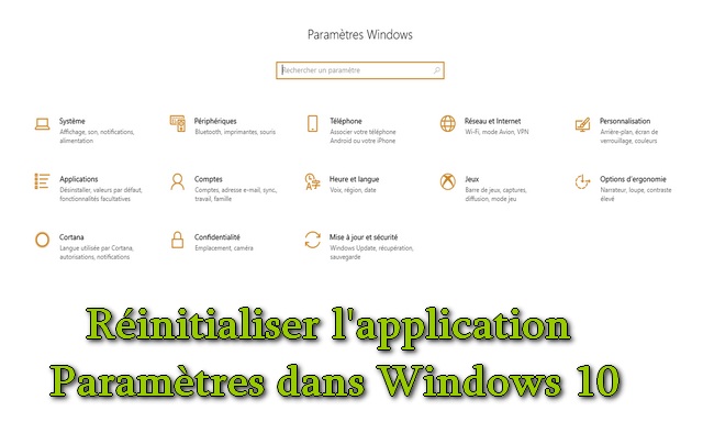 Comment réinitialiser l'application Paramètres dans Windows 10 (3 méthodes)