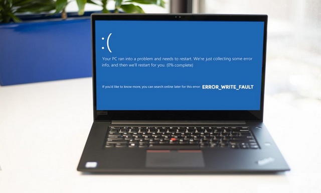 Comment réparer ERROR_WRITE_FAULT sur Windows 10