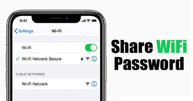 Comment partager le mot de passe WiFi de l'iPhone vers Android