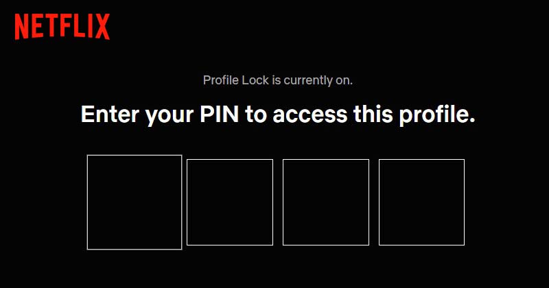 Comment verrouiller votre profil Netflix avec un code PIN