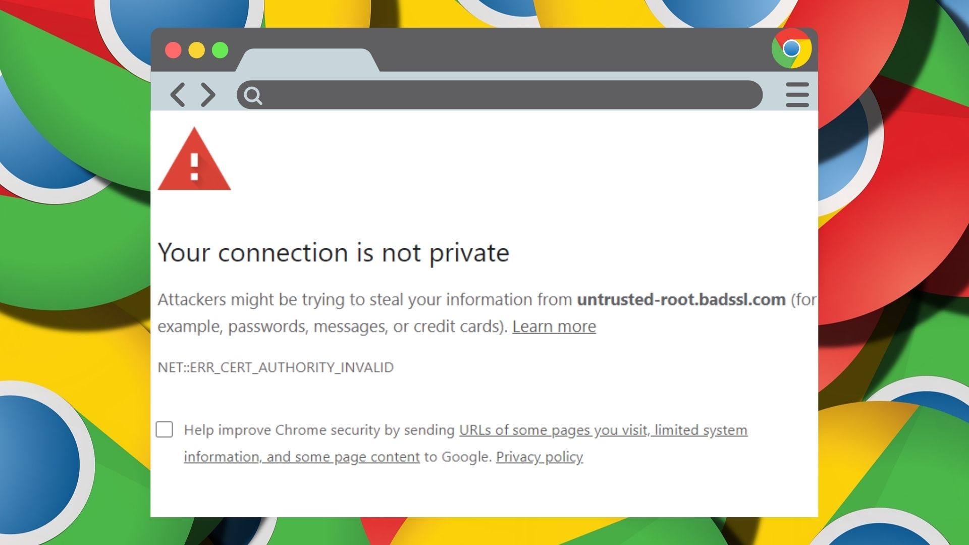 Les meilleures façons de réparer votre connexion n'est pas privée dans Chrome