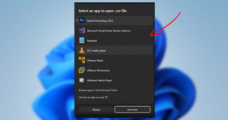 Comment activer le nouveau sélecteur d'application dans Windows 11