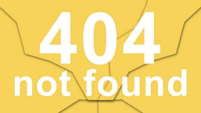 Qu'est-ce qu'une erreur 404 introuvable