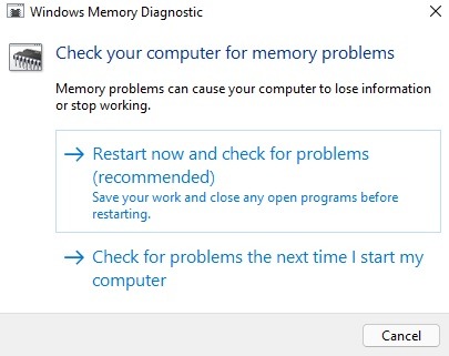 Comment utiliser l'outil de diagnostic de la mémoire Windows pour rechercher des problèmes de mémoire