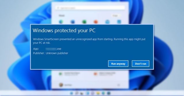 Comment désactiver Windows Defender SmartScreen sur Windows 11