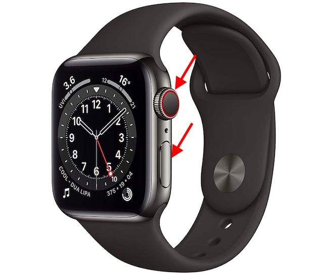 Réinitialisation matérielle de votre Apple Watch