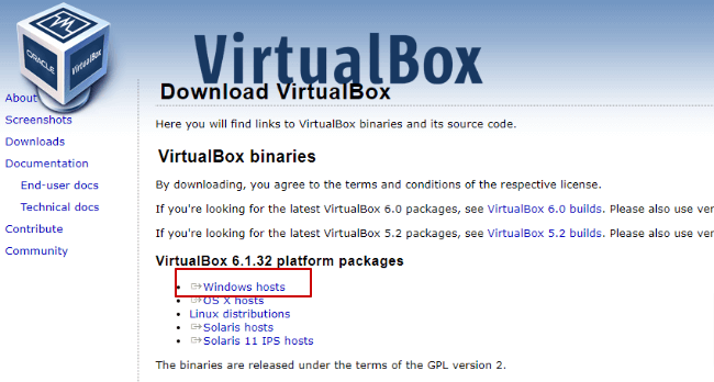 Essayez Windows 11 Installer Virtual Box