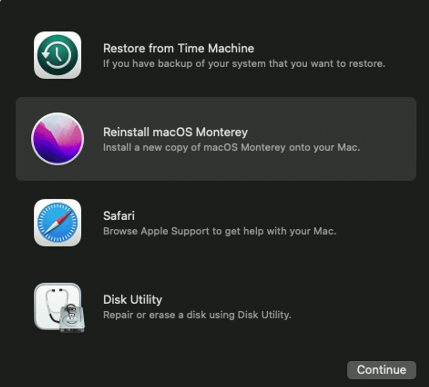 Mac n'arrête pas de planter réinstaller MacOS