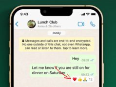 Comment utiliser les réactions aux messages sur WhatsApp
