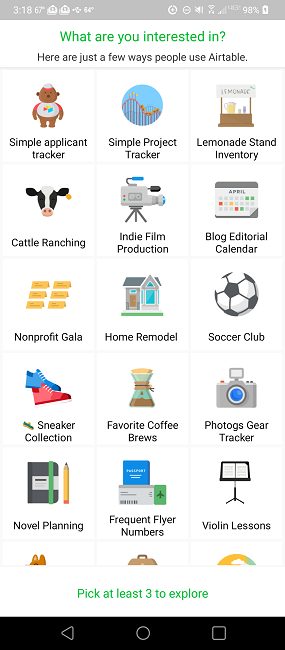 Meilleure collection d'applications d'organisation Airtable2