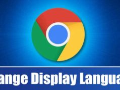 Comment changer la langue d'affichage dans Google Chrome