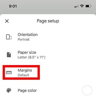 Marges Google Doc Marges Ios 1