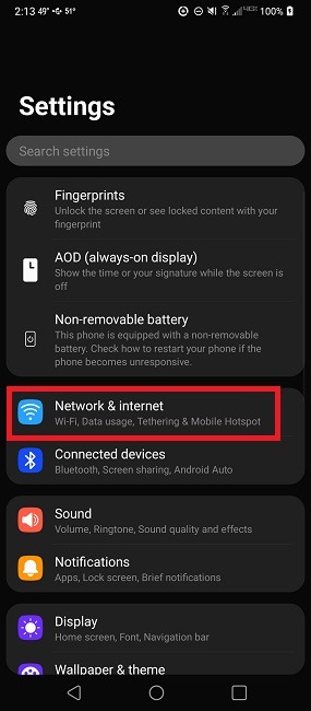 Comment définir une connexion Wi-Fi limitée sur le réseau Android