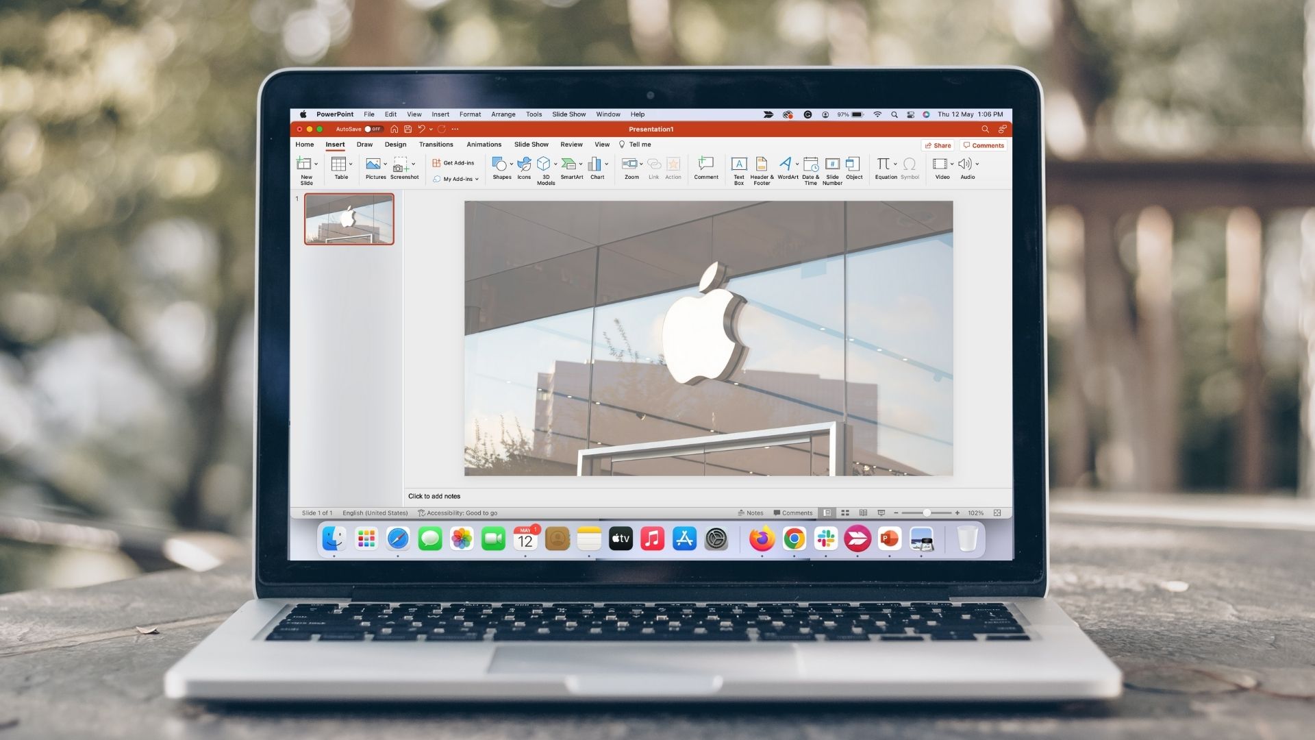 Comment rendre l'arrière-plan transparent dans PowerPoint sur iPhone et Mac