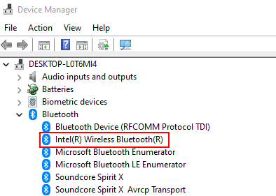 Partage de fichiers Compatibilité Bluetooth Étape 2