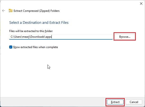 1. Décompressez les fichiers dans Windows 11 à l'aide de l'explorateur de fichiers