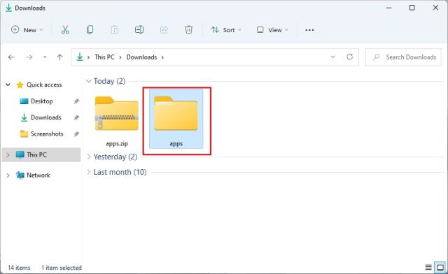 1. Décompressez les fichiers dans Windows 11 à l'aide de l'explorateur de fichiers