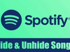 Comment masquer et afficher des chansons sur Spotify