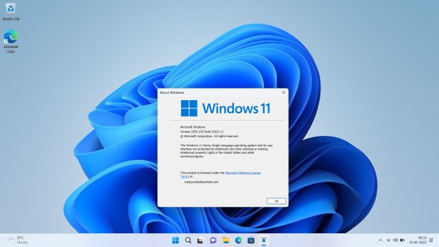 Installation propre de Windows 11 22H2 sur votre PC