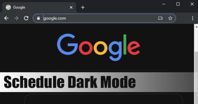 Comment programmer le mode sombre dans Google Chrome
