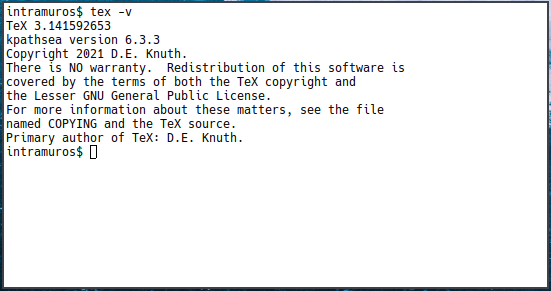 Emacs Latex 06 Version Tex