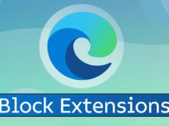 Comment bloquer l'installation d'extensions dans Microsoft Edge