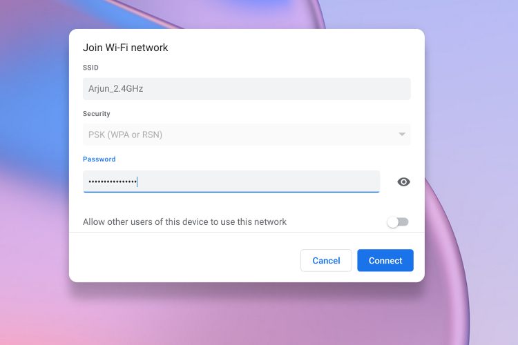 Comment partager un mot de passe Wi-Fi entre des Chromebooks et des téléphones Android