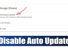 Comment désactiver les mises à jour automatiques de Chrome dans Windows