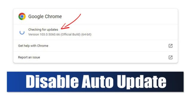 Comment désactiver les mises à jour automatiques de Chrome dans Windows