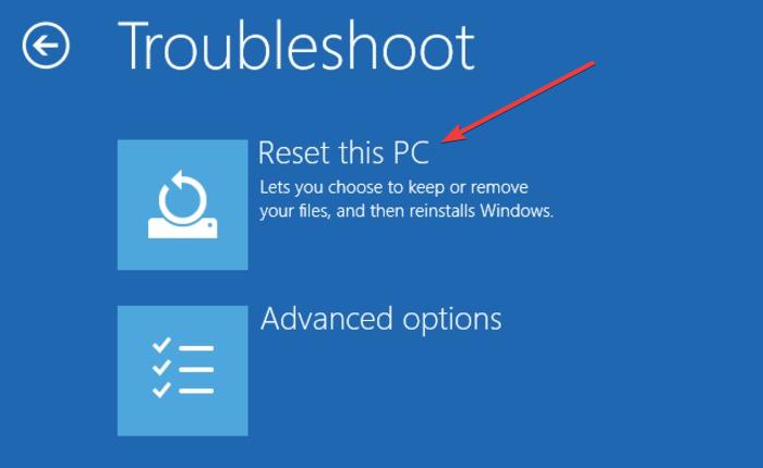 fix-bad-system-config-info-windows-10-choose-an-option-troubleshoot-reset-this-pc