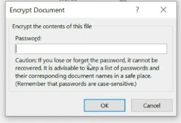 chiffrer les documents Microsoft Office