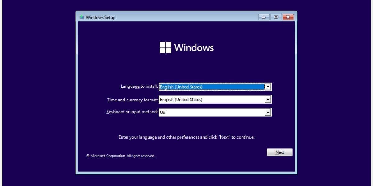 Réinstaller Windows 11 