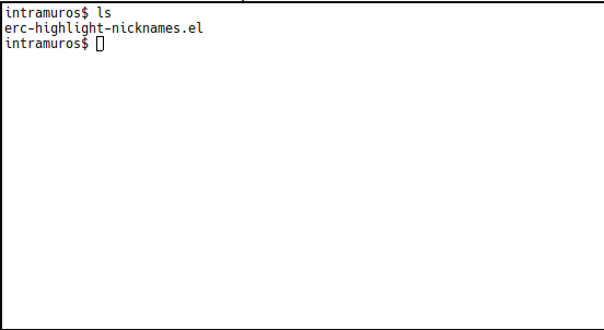 Module externe Emacs IRC 22 List