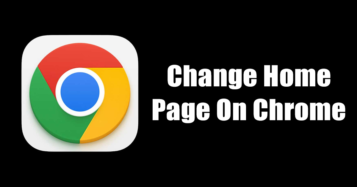 Comment changer le démarrage et la page d'accueil sur Chrome