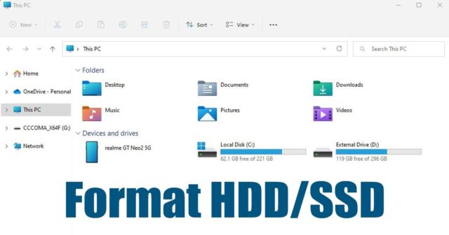 Comment formater un disque dur ou un SSD sous Windows 11 (meilleures méthodes)