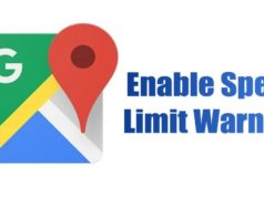 Comment activer l'avertissement de limite de vitesse sur Google Maps
