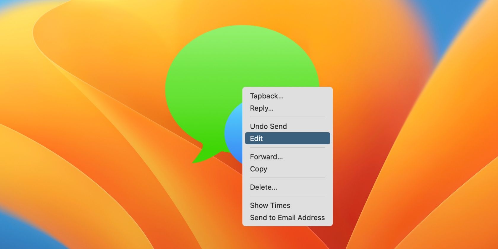 Comment modifier et annuler des messages sur un Mac