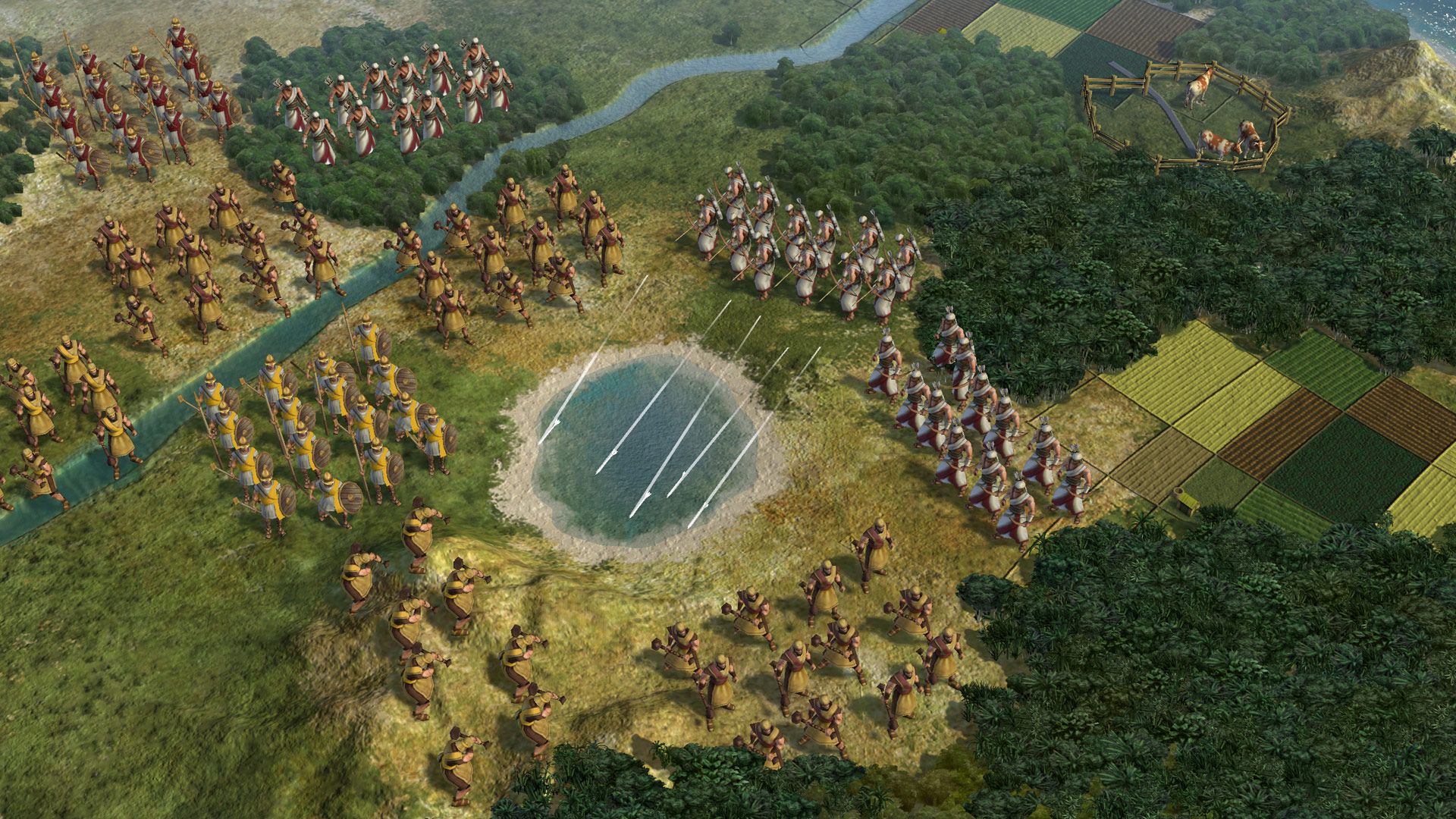 Capture d'écran du gameplay de Sid-Meiers Civilization V