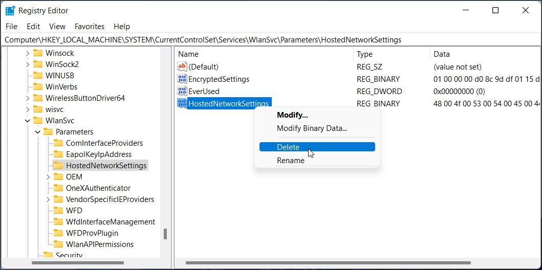 supprimer-hostednetworksettings-registry-editor-windows-11