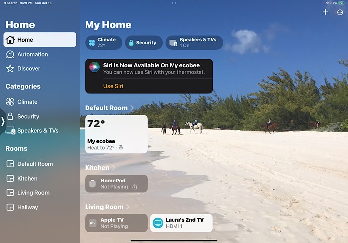 Apple développe l'application Smart Home Hub