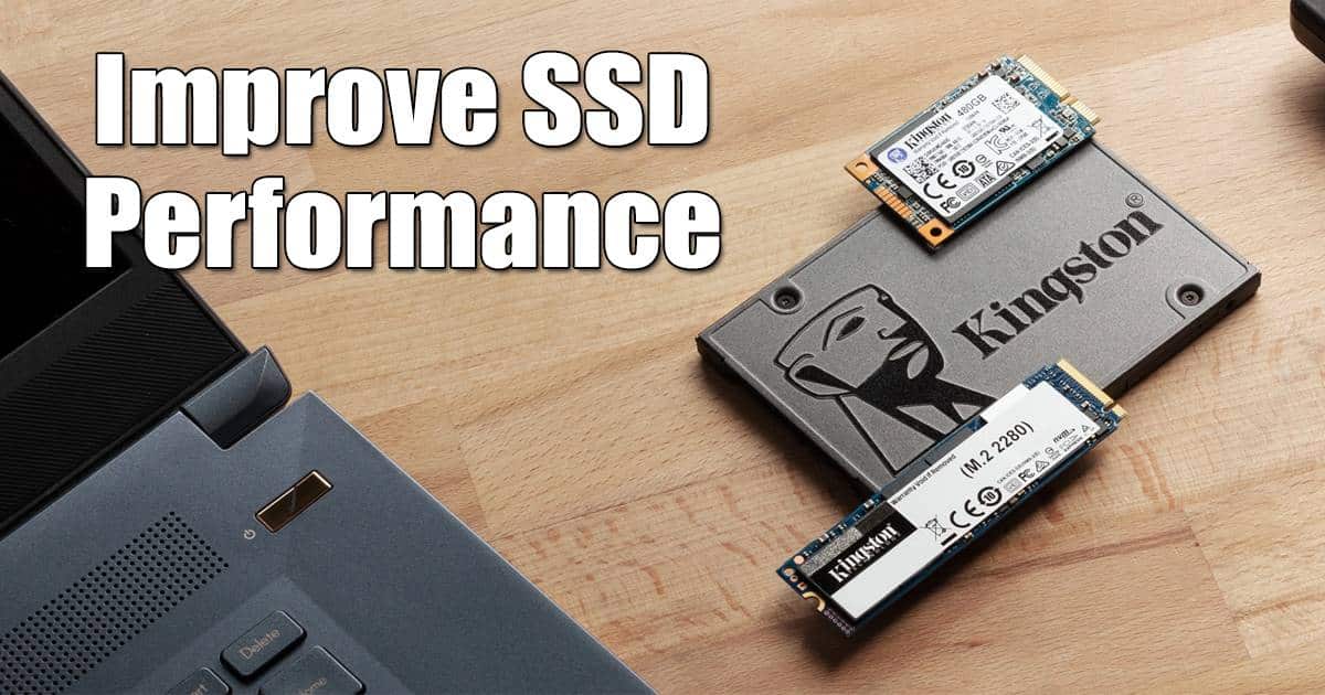 Améliorer les performances SSD sur Windows 11