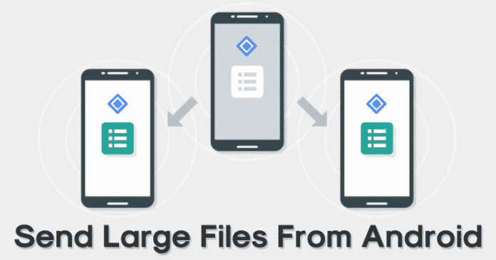 Comment envoyer des fichiers volumineux depuis Android