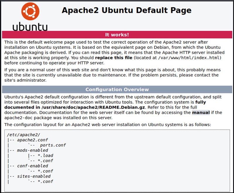 Serveur Web Ubuntu Installer Apache