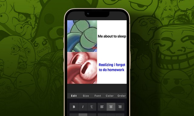 meilleures applications pour créer des mèmes sur iPhone