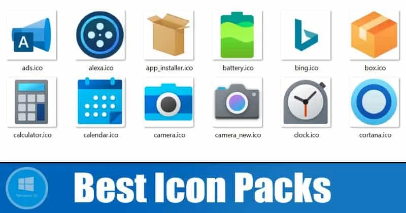 Meilleurs packs d'icônes gratuits pour Windows 10