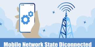 Réparer l'erreur État du réseau mobile déconnecté