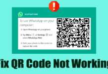 Comment réparer le code QR Web WhatsApp ne fonctionne pas