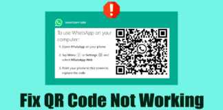 Comment réparer le code QR Web WhatsApp ne fonctionne pas