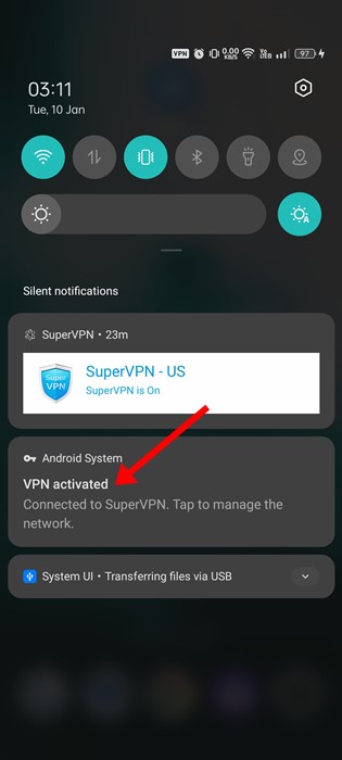 Vous utilisez un VPN/Proxy