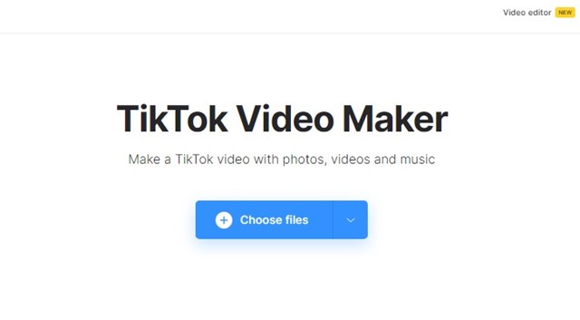 Créateur vidéo Clideo TikTok
